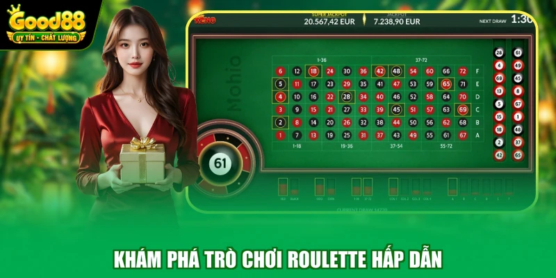 Khám phá trò chơi roulette hấp dẫn
