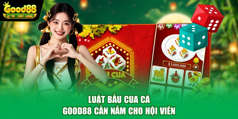 Luật bầu cua cá Good88 cần nắm cho hội viên